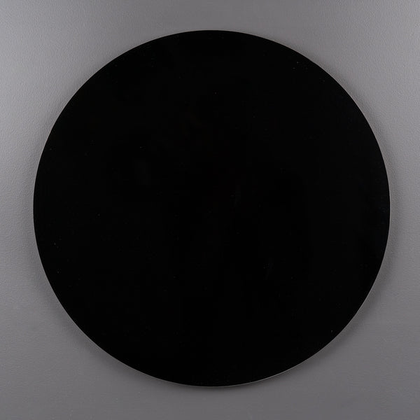 Aluminium Round Art Boards GLOSS Black