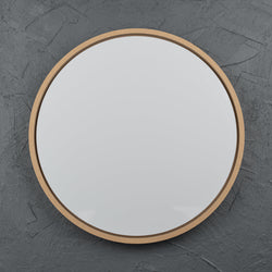 Round Floating Frame with gloss white Aluminium Board