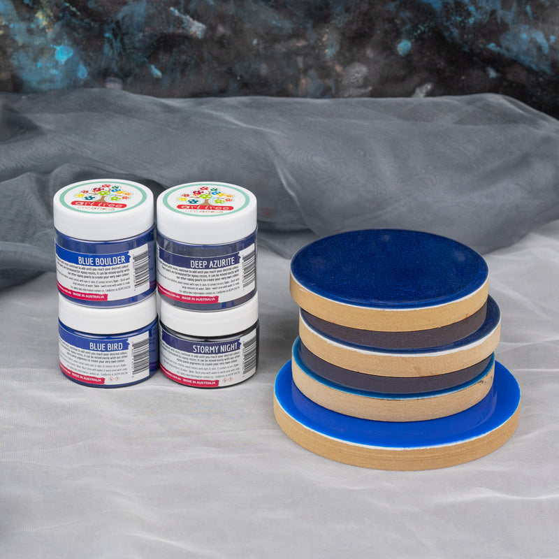 Epoxy Paste and Pearl Powder 4 packs