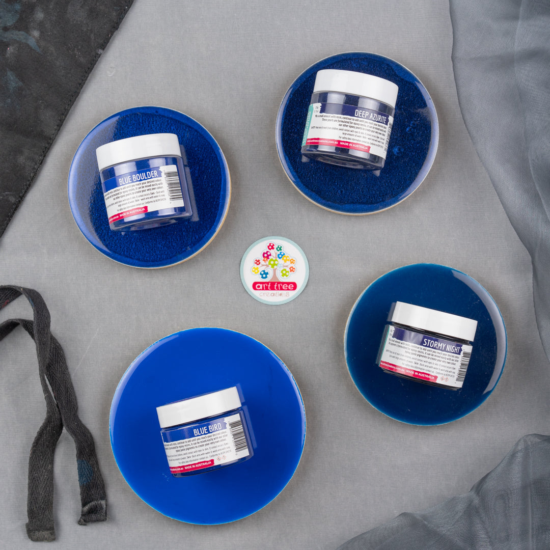 Epoxy Paste and Pearl Powder 4 packs