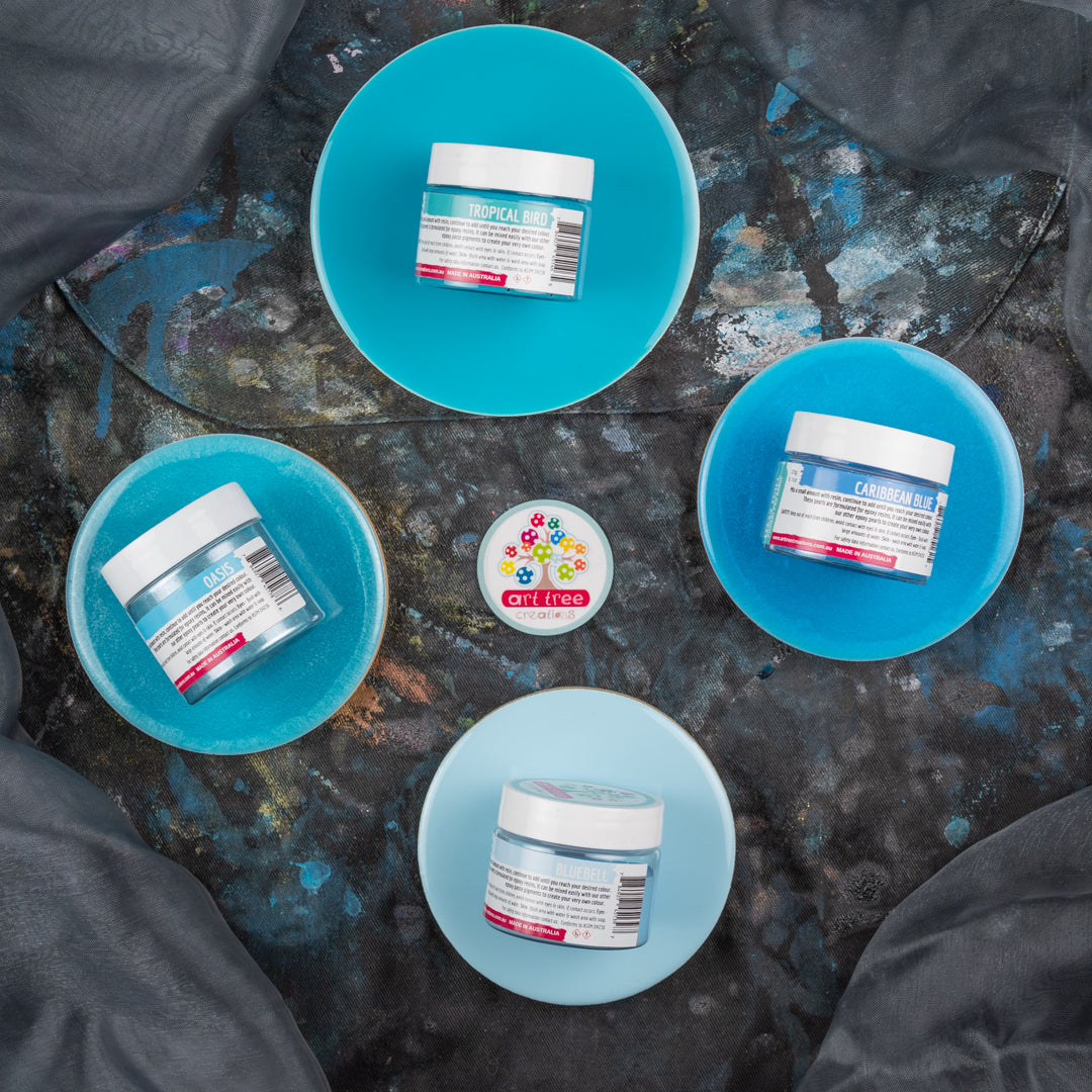 Epoxy Paste and Pearl Powder 4 packs