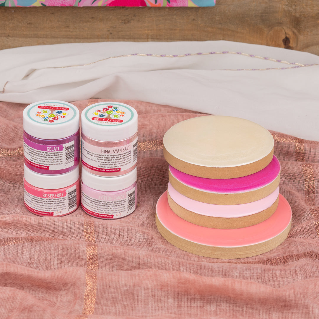 Epoxy Paste and Pearl Powder 4 packs