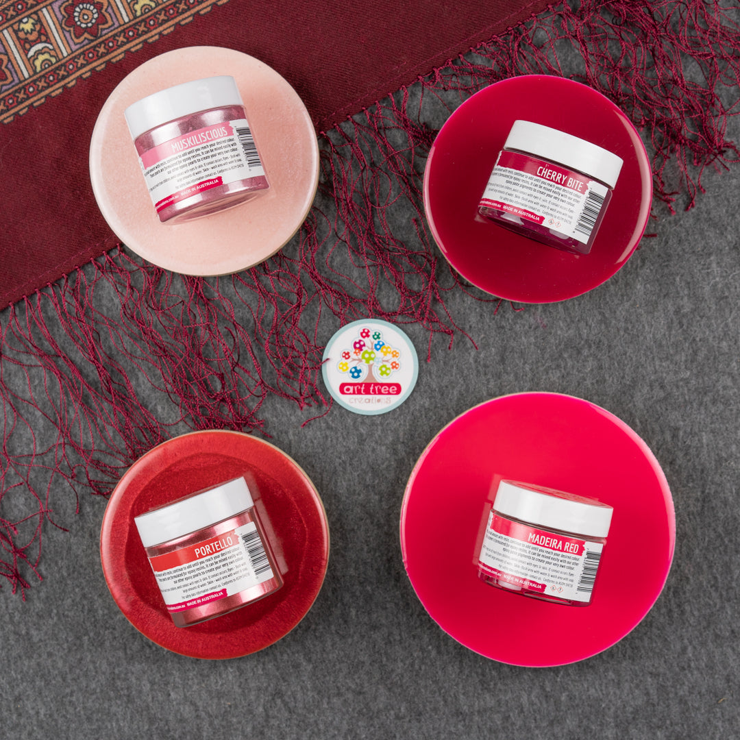 Epoxy Paste and Pearl Powder 4 packs