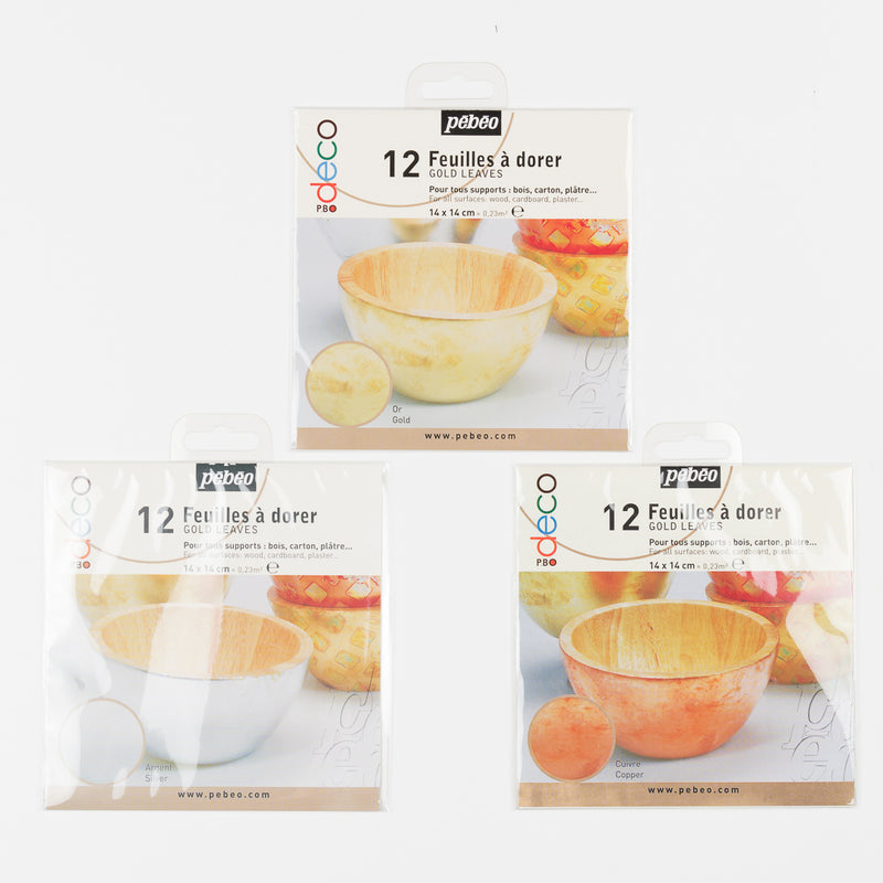 Pebeo Leafing Sheets (12pk)