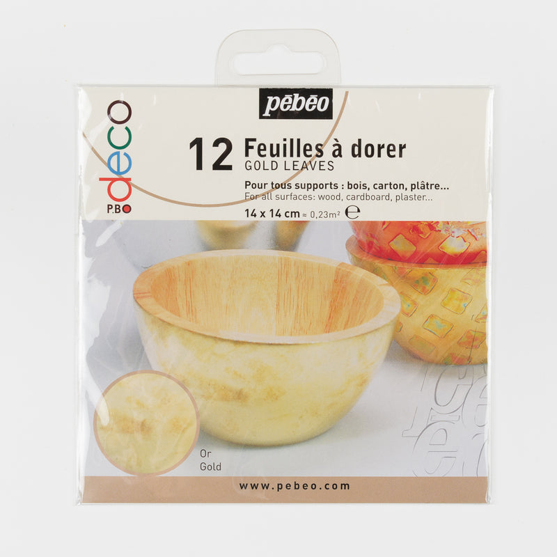 Pebeo Leafing Sheets (12pk)