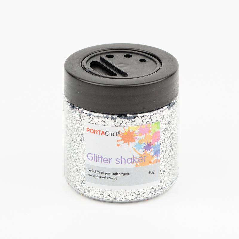 Glitter Shakers Assorted Colours 50g