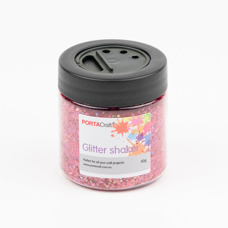 Glitter Shakers Assorted Colours 50g