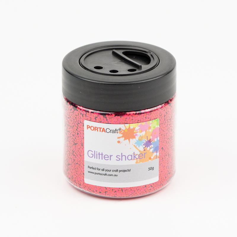 Glitter Shakers Assorted Colours 50g