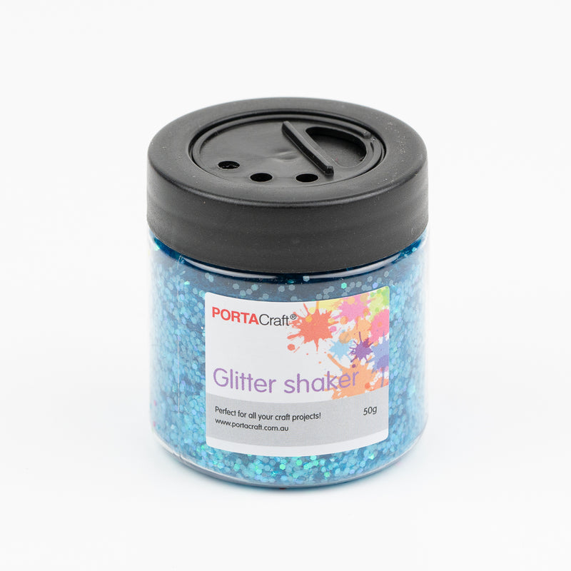 Glitter Shakers Assorted Colours 50g