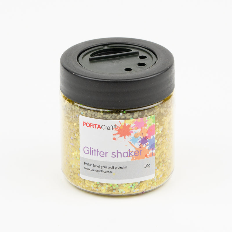 Glitter Shakers Assorted Colours 50g