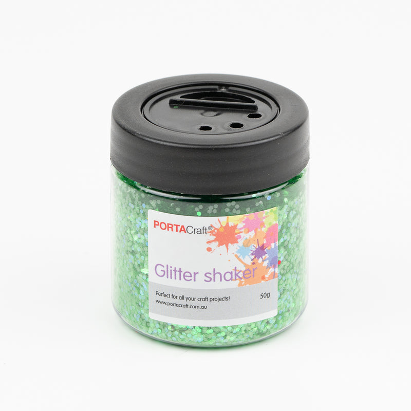 Glitter Shakers Assorted Colours 50g