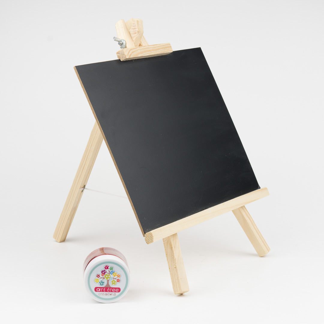 Black Board on Easel