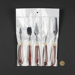 Palette Knives stainless steel 5pk