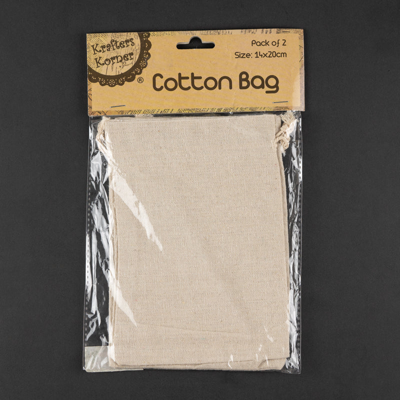 Cotton Bag - Pack of 2
