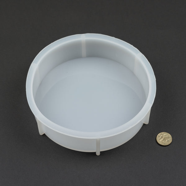 Round Large Embedding Silicone Mould