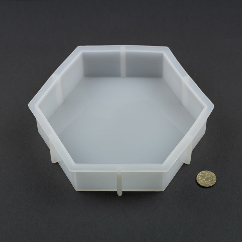 Hexagon Large Embedding Silicone Mould