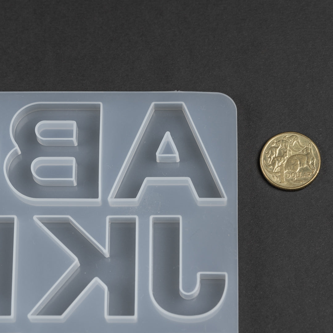 Alphabet Key Charm Mould