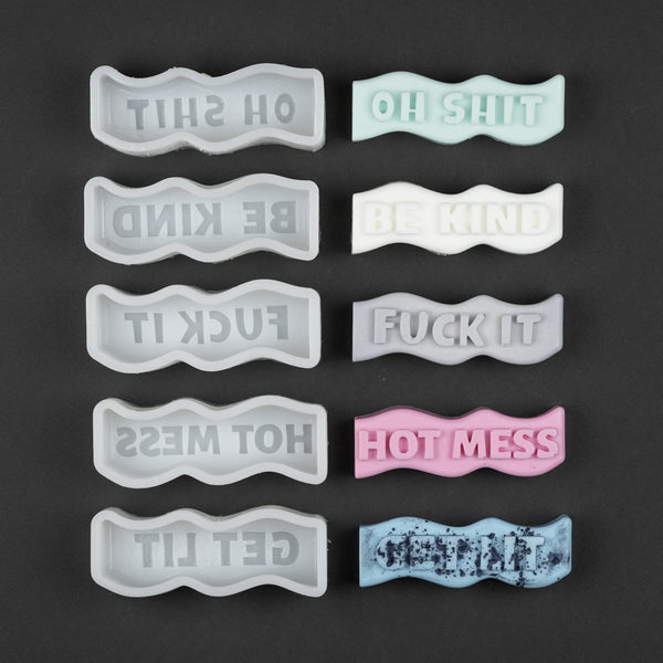 Statement Bar Silicone Moulds