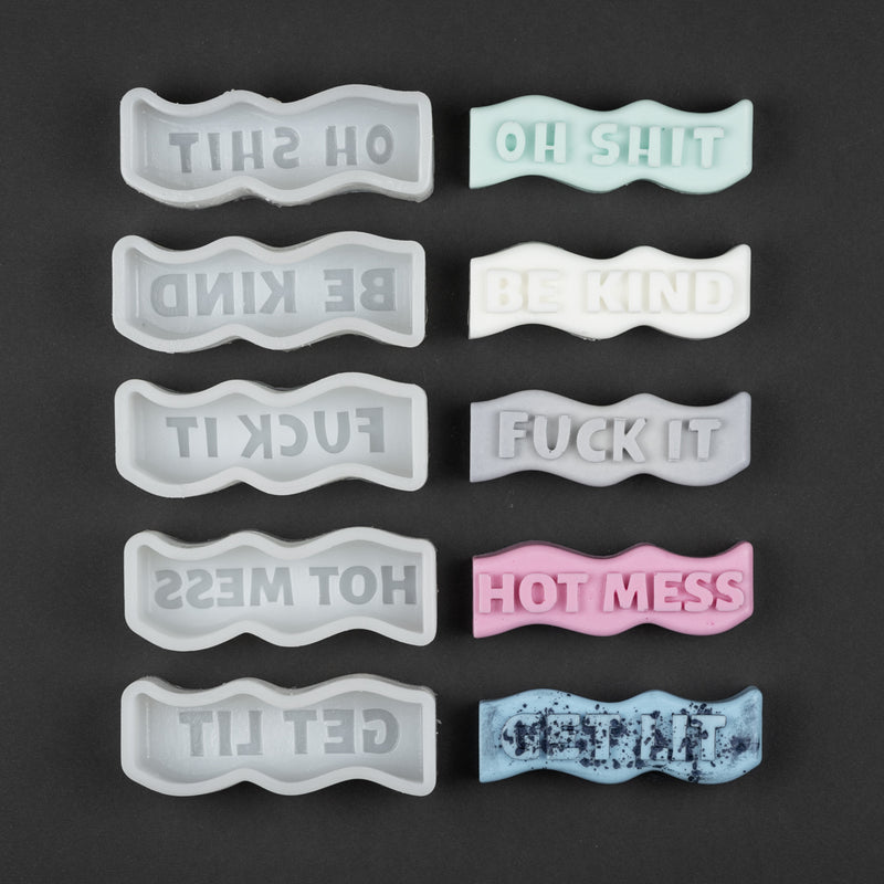 Statement Bar Silicone Moulds