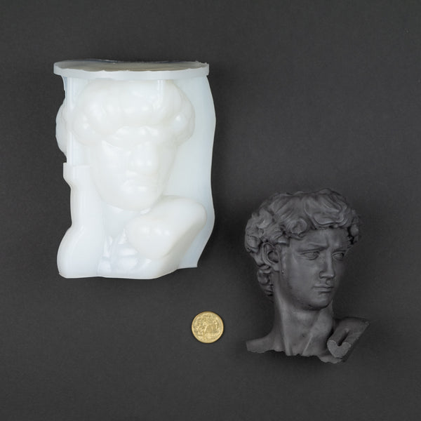 David Head Vase Silicone Mould