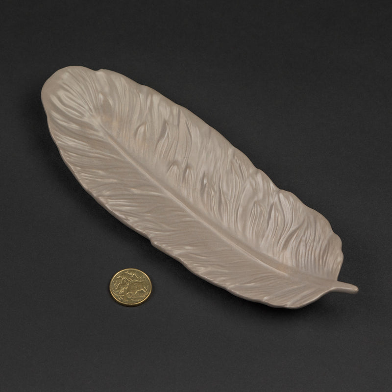 Large Feather Trinket Tray