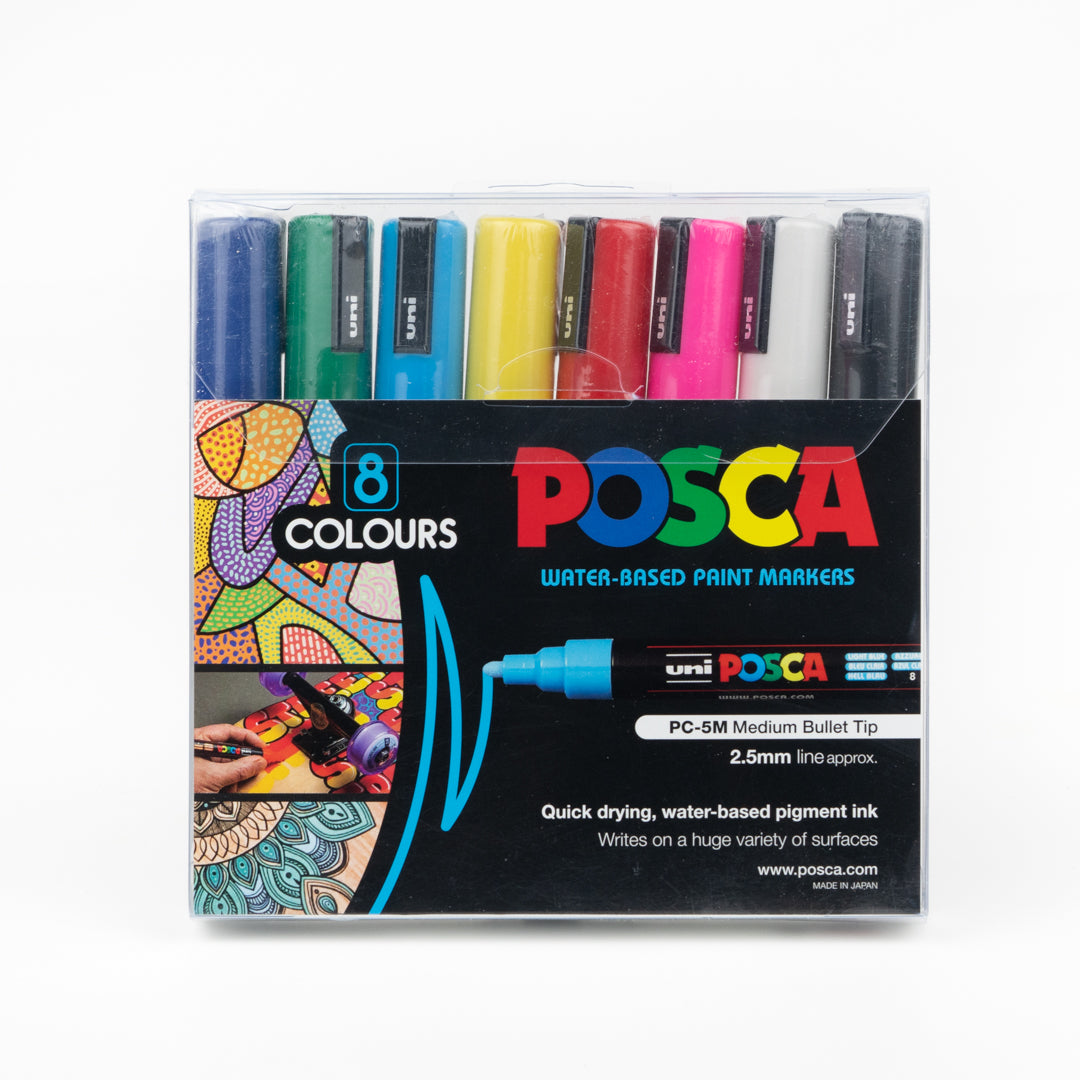 8pk Posca 5m set