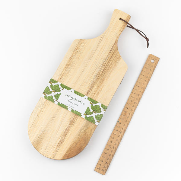 Serving Board rounded end