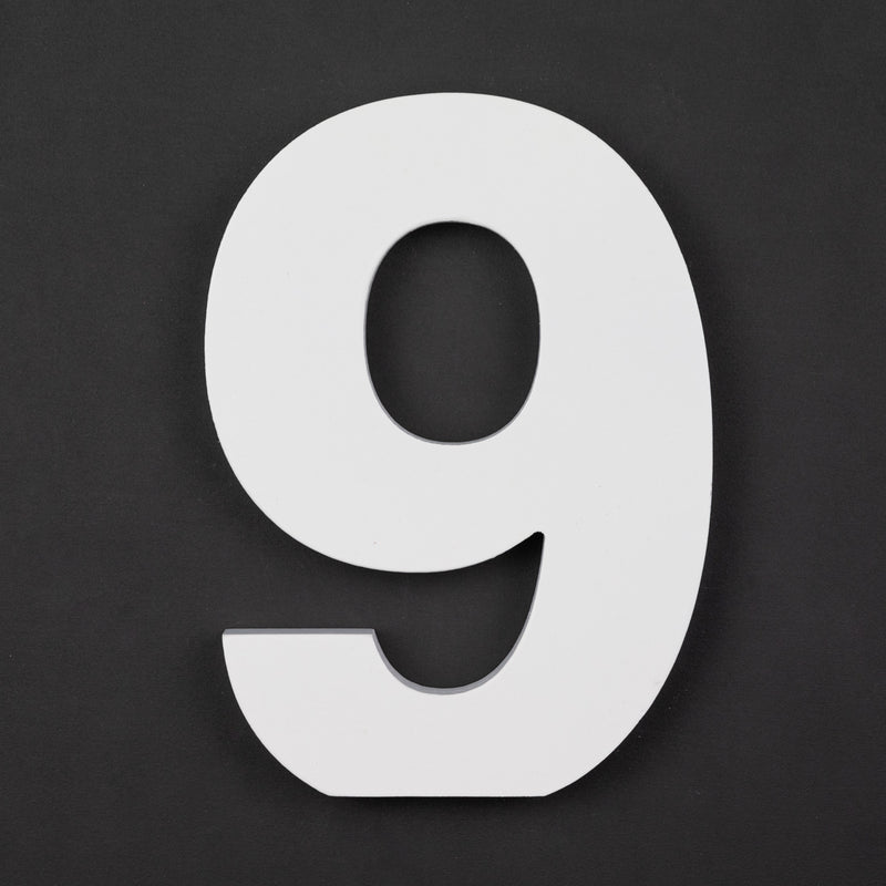 Large Wooden Numbers