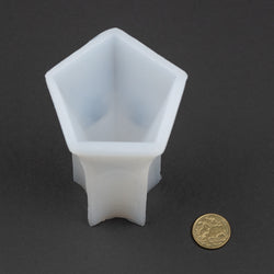 Pentagon Based Cone Silicone Mould