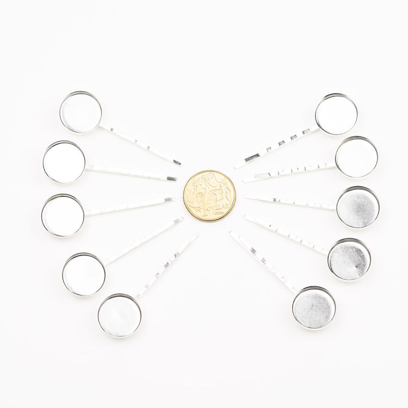 Hair Pin Bezel Resin Setting
