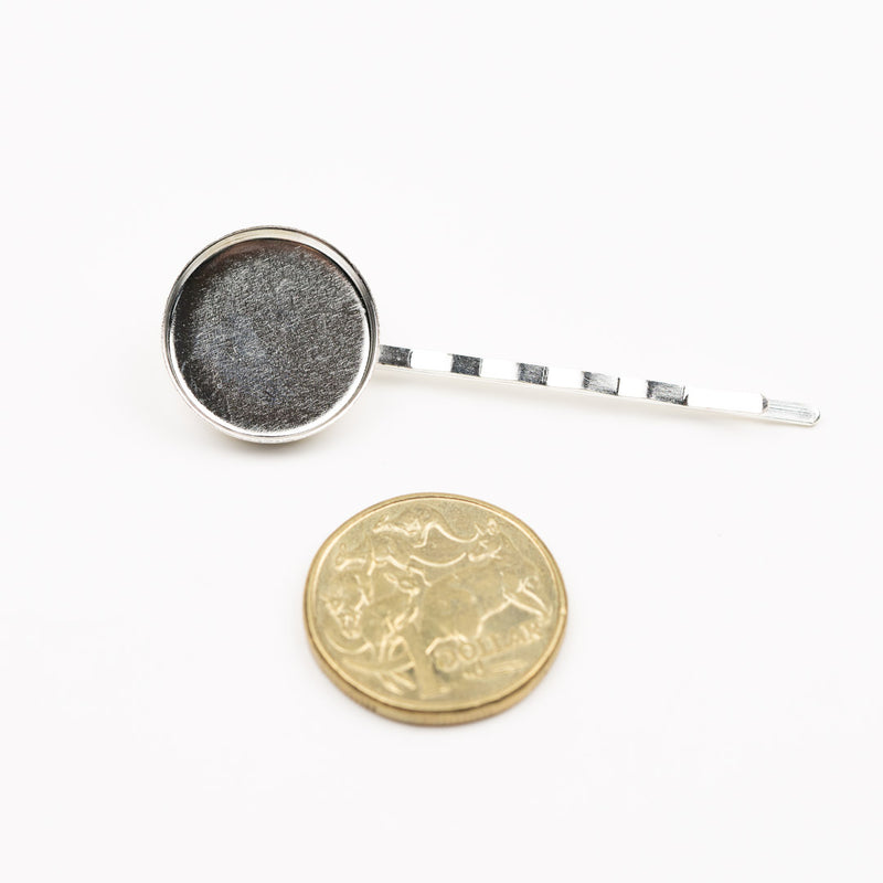Hair Pin Bezel Resin Setting