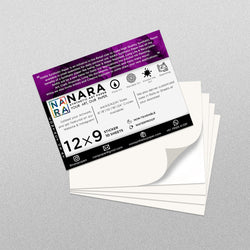 NARA Stickers Classic White Synthetic paper