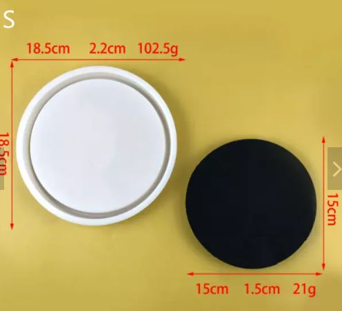 Round Storage Tray Silicone Mould