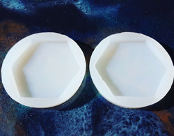 Coaster Moulds,  Hexagon, Round or Square Set of 2