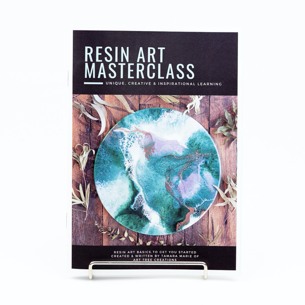 Resin Art Masterclass Instruction Ebooklet